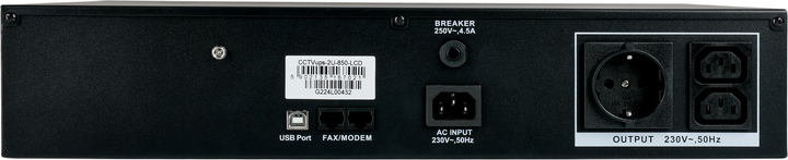 UPS IPS CCTVups-2U-850-LCD Rack 2U 850VA/510W (5902135167021) - obraz 3