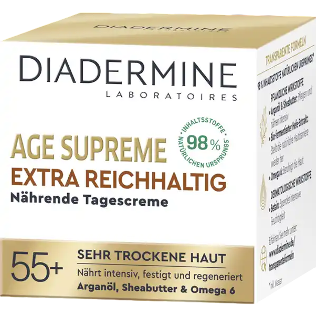 Крем для обличчя Diadermine Age Supreme Extra Rich поживний денний 50 мл (4015001014365) - зображення 2