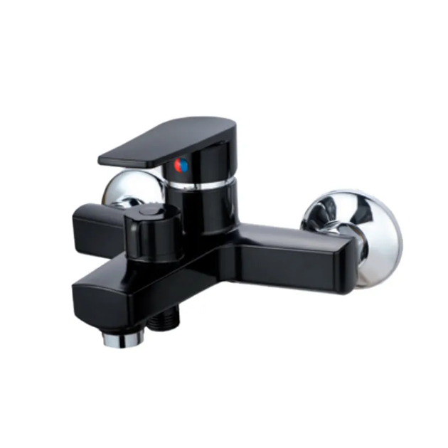 Смеситель для ванны Plamix Oscar-009 Euro Black (без шланга и лейки) (PM0642) - Фото 1 Смеситель для ванны Plamix Oscar-009 Euro Black (без шланга и лейки) (PM0642) - изображение 1
