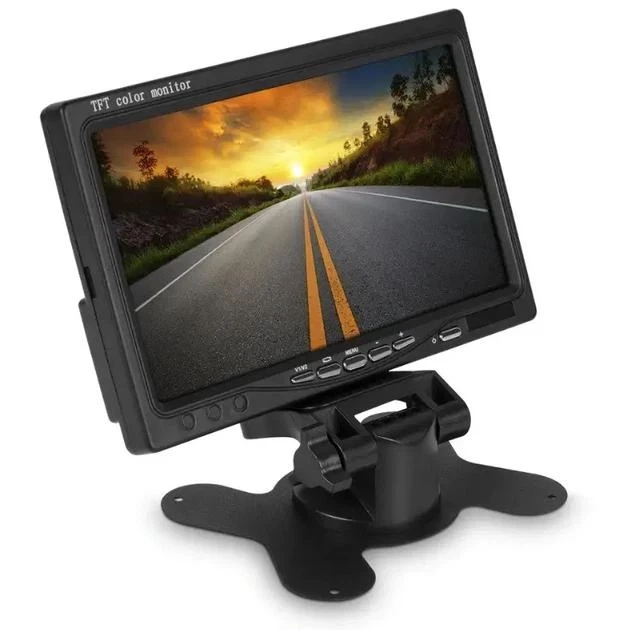 Дисплей LCD 7'' для двух камер ART 8321 Монитор для авторегистратора Цифровой дисплей для авто - изображение 6