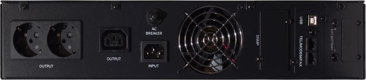 UPS IPS RTS-LI-1k0-2U-LCD-2x7 1000VA/800W (5902135117347) - obraz 2