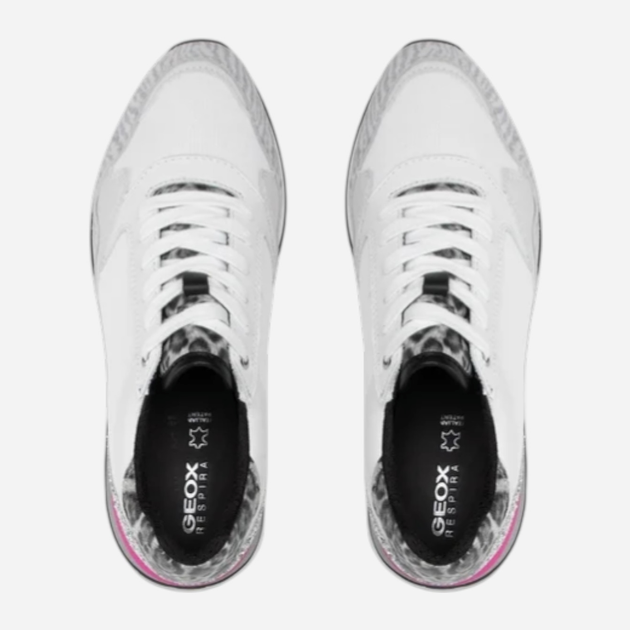 Sneakersy damskie Geox D Doralea B D25RTB0FUPZ-C1352 36 Białe (8050036526403) - obraz 5