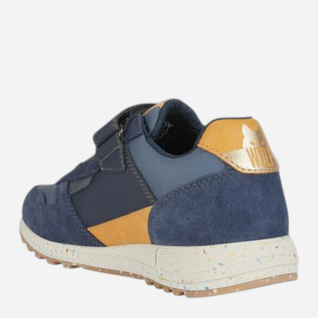 Sneakersy chłopięce na rzepy Geox J269EC02H3T-C0700 39 Ciemnogranatowe (8050036810830) - obraz 3