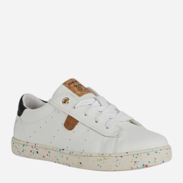 Sneakersy dla dziewczynki Geox J26EUA0002H-C1000 37 Białe (8050036848406) - obraz 2