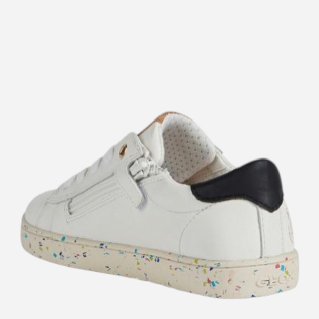Sneakersy dla dziewczynki Geox J26EUA0002H-C1000 37 Białe (8050036848406) - obraz 3