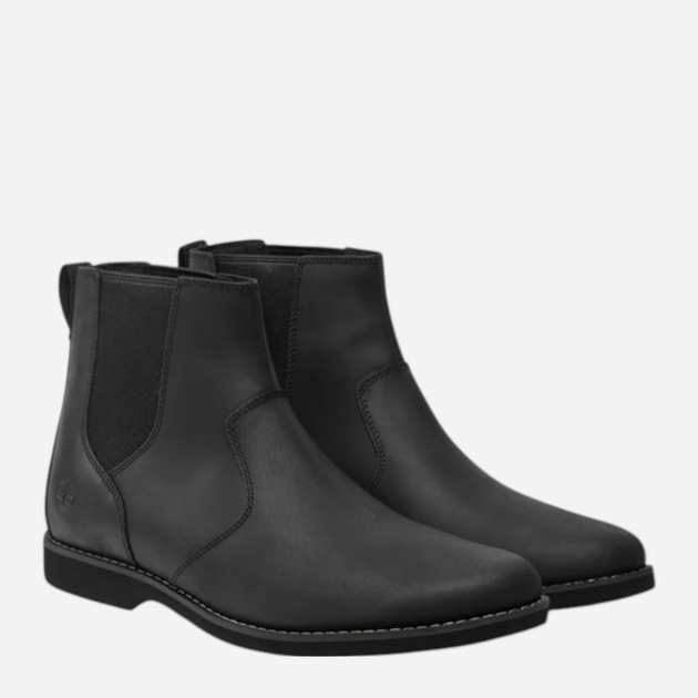 Sztyblety męskie skórzane Timberland Woodhull TB0A413H0011 44 (10US) 28 cm Czarne (0195436679613) - obraz 2