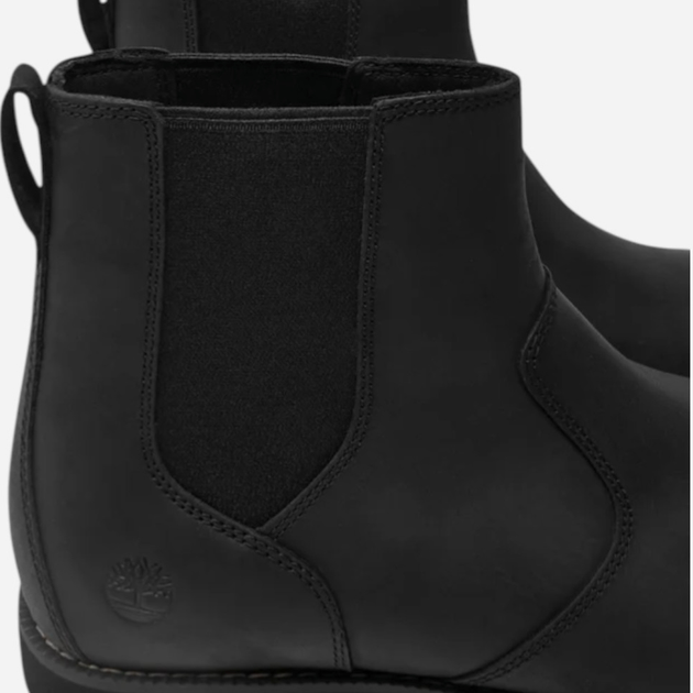 Sztyblety męskie skórzane Timberland Woodhull TB0A413H0011 41 (7.5US) 25.5 cm Czarne (0195436678159) - obraz 4