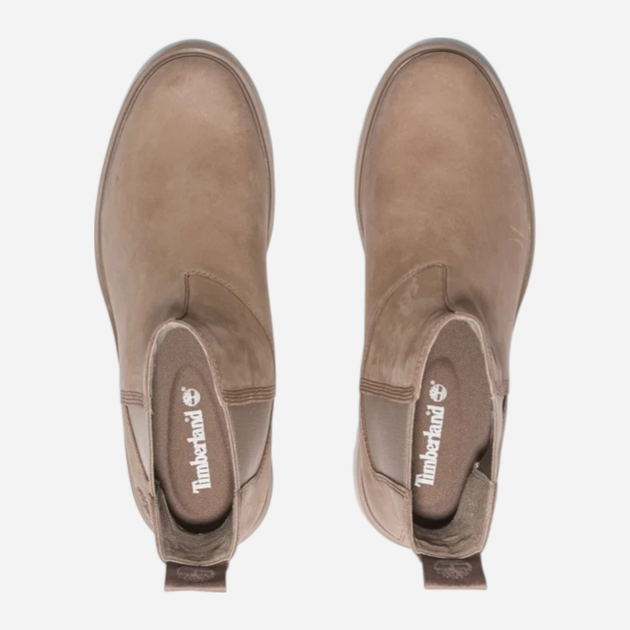 Жіночі челсі високі Timberland Carnaby Cool TB0A41CW9291 37 (6US) 23 см Бежеві (0196013835521) - зображення 5