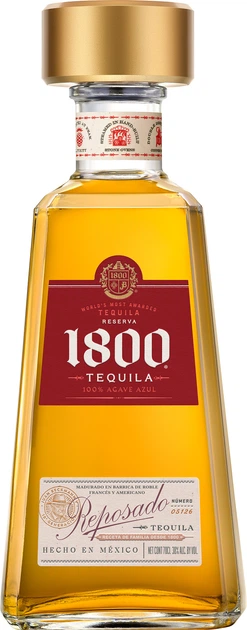 1800 Tequila Reposado 750ml 3本セット Текіла 1800 Reposado 0.7 л 38% (7501035013124) – фото, відгуки