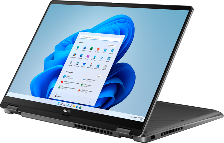 Laptop ASUS VivoBook 14 Flip TP3407SA-QL011W (4711387845516) Matte Gray - obraz 9