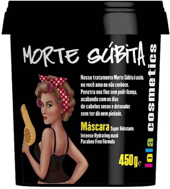 Маска для волосся Lola Cosmetics Morte Subita зволожуюча 450 г (7899572803200) - зображення 1