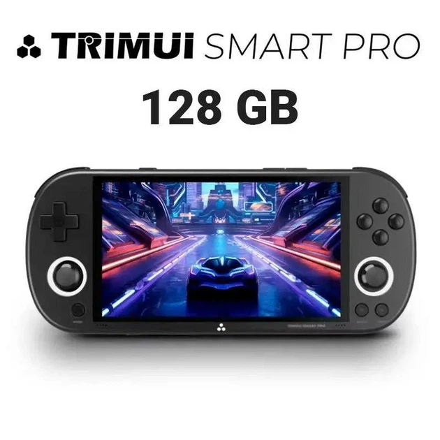 Приставка игровая консоль TRIMUI Smart Pro 128 GB Black – фото