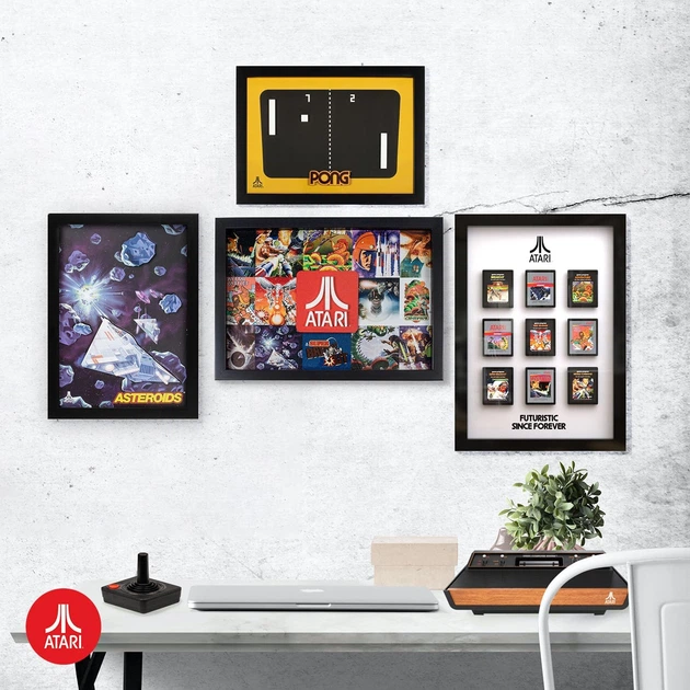 Картина в рамці Atari Official 3D Wall Art Cartridge Collection (5060820074907) - зображення 6