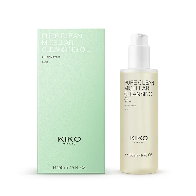 Гідрофільна олійка Pure Clean Micellar Cleansing Oil Kiko Milano 150мл - Фото 1 Гідрофільна олійка Pure Clean Micellar Cleansing Oil Kiko Milano 150мл - зображення 1