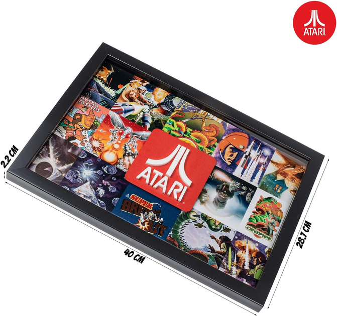 Obraz Atari Official 3D Wall Art Atari Legends (5060820074914) - obraz 4