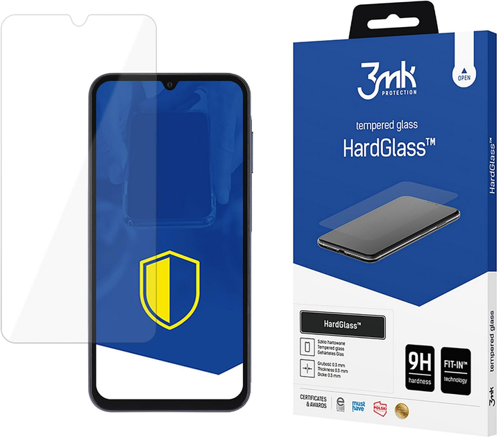 Szkło hartowane 3MK HardGlass dla Samsung Galaxy M15 5G (5903108565523) - obraz 1