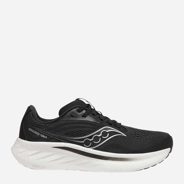 Buty do biegania damskie Saucony Ride 18 S11000-100 37.5 Czarne (195020777770) - obraz 1