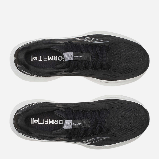 Чоловічі кросівки для бігу Saucony Ride 18 S21000-100 44 Чорні (195020794951) - зображення 5