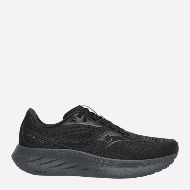 Чоловічі кросівки для бігу Saucony Ride 18 S21000-102 45 Чорні (195020795279) - зображення 1