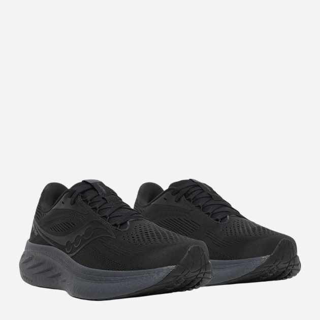 Чоловічі кросівки для бігу Saucony Ride 18 S21000-102 45 Чорні (195020795279) - зображення 2