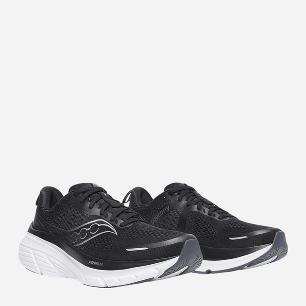 Чоловічі кросівки для бігу Saucony Guide 18 Wide S20999-100 45 Чорні (195020802816) - зображення 2
