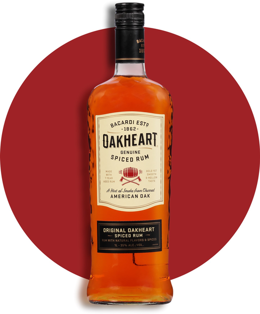 Спиртовий напій на основі рому Oakheart Original 1 л 35% (5010677740203) - зображення 2