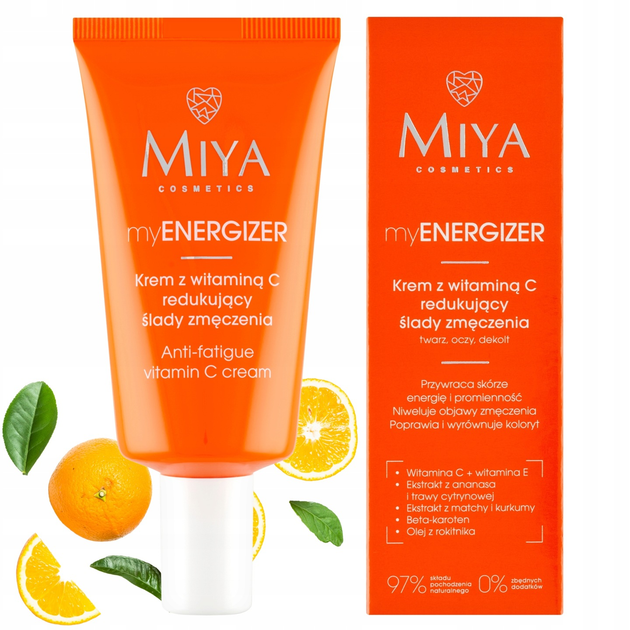Krem do twarzy Miya myENERGIZER z witaminą C nawilżający 40 ml (5904804151423) - obraz 4