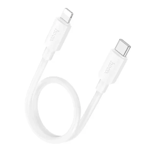 PD Кабель HOCO X96 Hyper PD Charge Data cable iP(L=0.25M) White - Фото 1 PD Кабель HOCO X96 Hyper PD Charge Data cable iP(L=0.25M) White - зображення 1