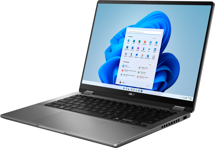 Ноутбук ASUS VivoBook 14 Flip TP3407SA-QL006W (4711387845509) Matte Gray - зображення 5