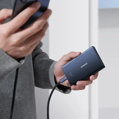 УМБ Baseus PicoGo Digital Display 10 000 mAh 20W Black P10076801123-00 - Фото 6 УМБ Baseus PicoGo Digital Display 10 000 mAh 20W Black P10076801123-00 - зображення 6