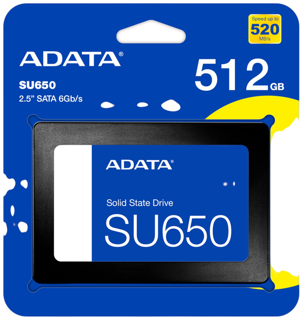 Dysk SSD ADATA Ultimate SU650 512 GB 2,5" SATAIII 3D NAND (ASU650SS-512GT-R) - obraz 5