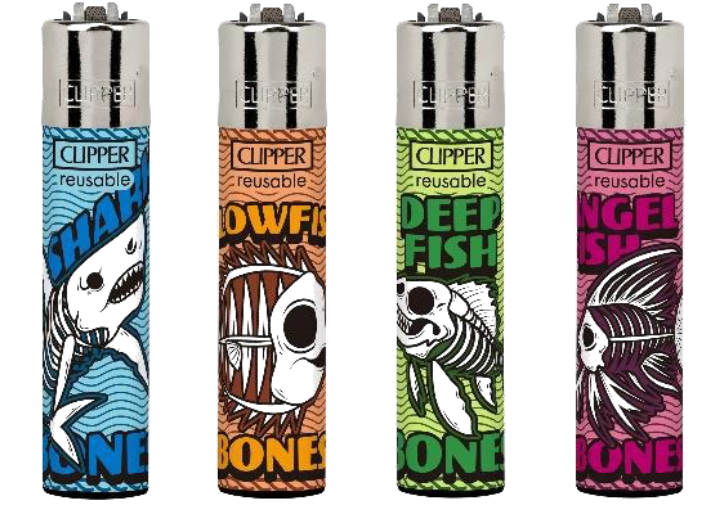 Комплект зажигалок Clipper Death Animals 2 – фото, отзывы