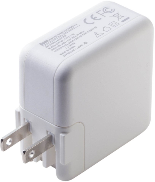 Ładowarka sieciowa Sunny wtyczka AC Multi plug USB-C 45W White (8594213821375) - obraz 1