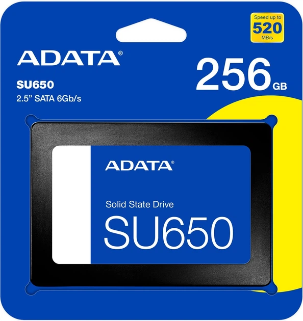 Dysk SSD ADATA Ultimate SU650 256GB 2.5" SATAIII 3D NAND (ASU650SS-256GT-R) - obraz 5
