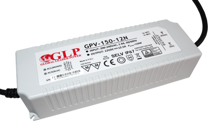 Zasilacz GLP LED 12V/12.5A CV GPV-150-12N (5902135131473) - obraz 1