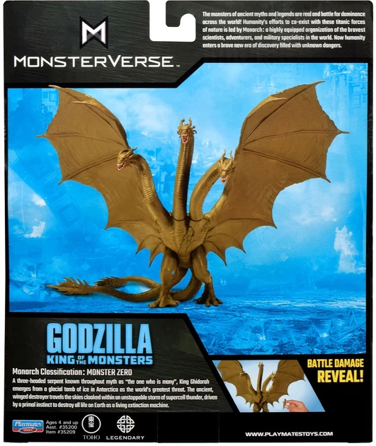 Игровая фигурка Godzilla vs. Kong S2 Король Гидора 15 см (35209