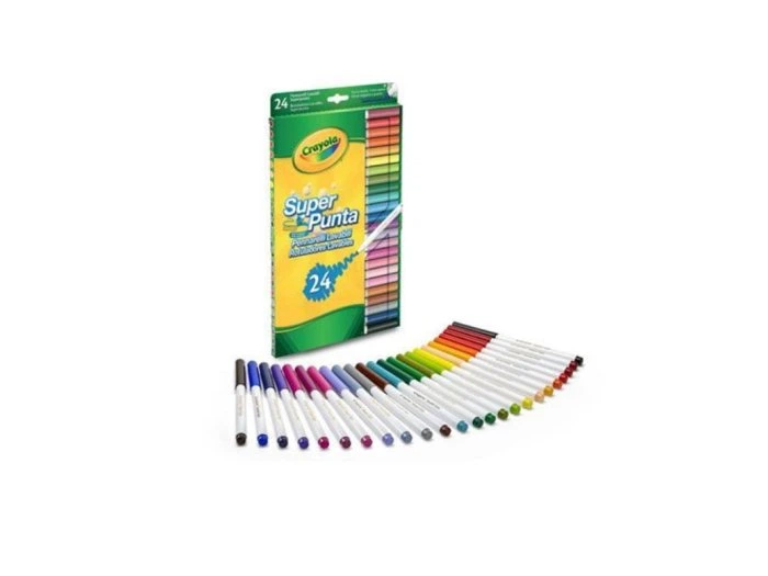 Набір фломастерів Markers, Crayola, 24 кол., 7551 - Фото 1 Набір фломастерів Markers, Crayola, 24 кол., 7551 - зображення 1