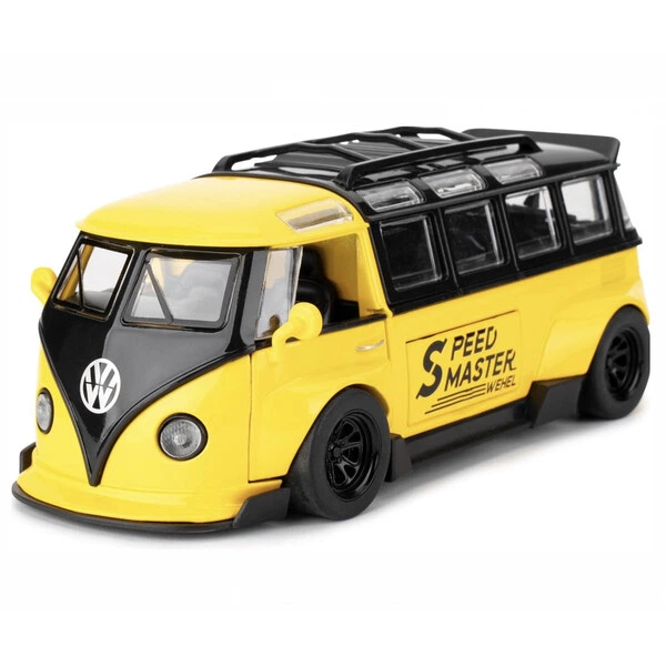 Машинка микроавтобус Volkswagen Transporter T1 игрушка моделька