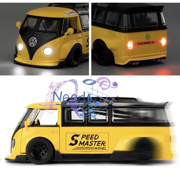 Машинка мікроавтобус Volkswagen Transporter T1 іграшка моделька