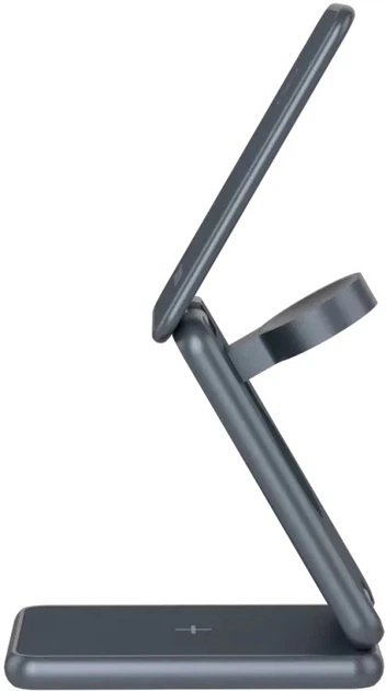 Бездротовий зарядний пристрій Canyon OnCharge 309 15 Вт 3-in-1 Metal (CNS-WCS309M) - зображення 7