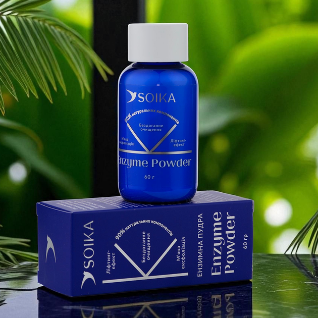 Энзимная пудра Soika Enzyme Powder 60 г с экстрактом центеллы и алоэ успокаивающая увлажняющая - изображение 3
