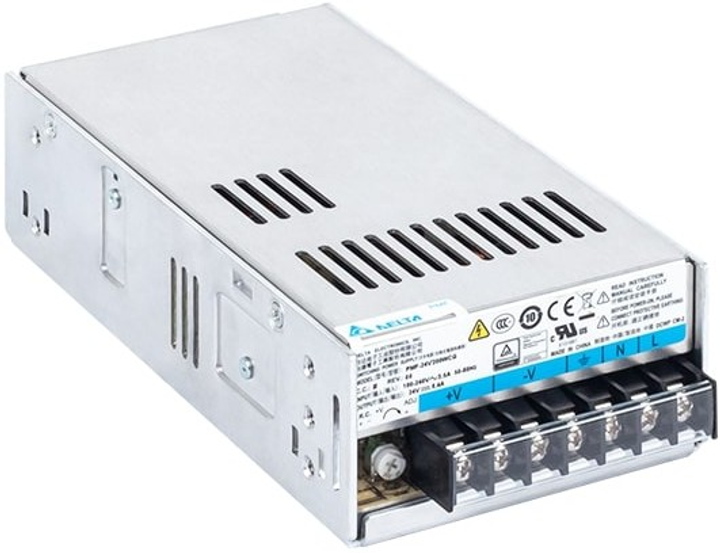 Zasilacz Delta 240W, 24V, 10A (PMF-24V240WCGB) (5902135112366) - obraz 1