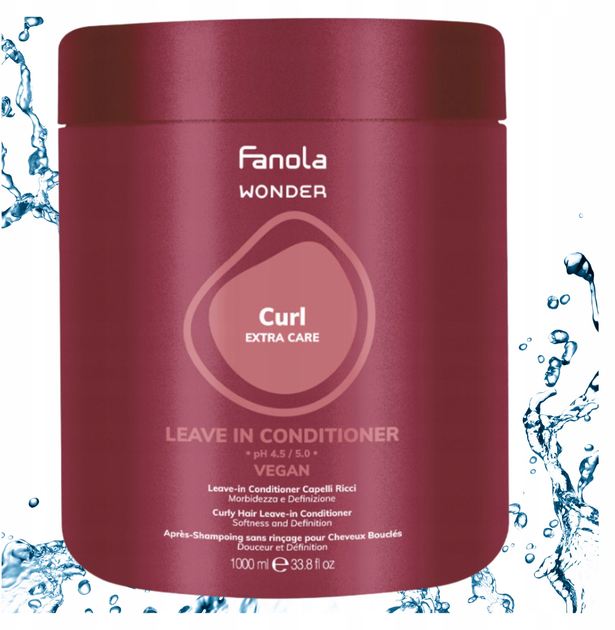 Odżywka do włosów Fanola Wonder Curl Extra Care na puszące się włosy 1000 ml (8008277766010) - obraz 2