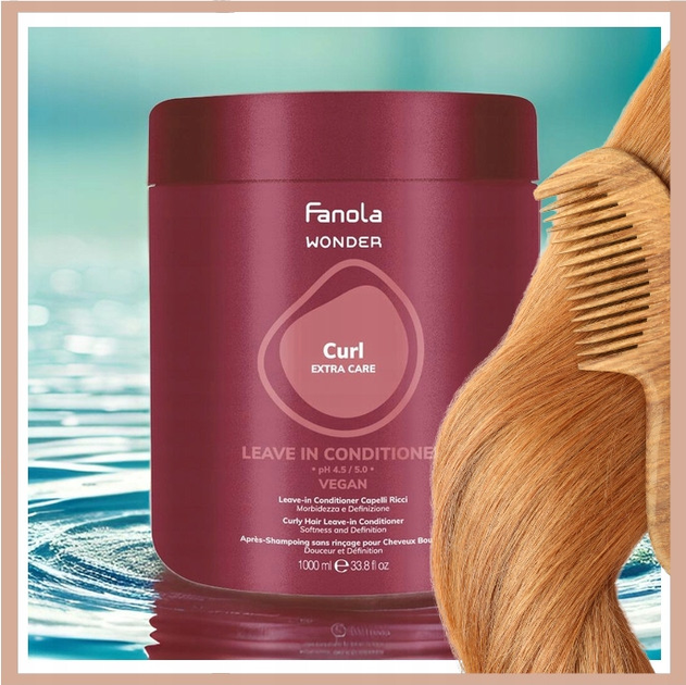 Odżywka do włosów Fanola Wonder Curl Extra Care na puszące się włosy 1000 ml (8008277766010) - obraz 3