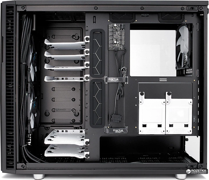 Корпус Fractal Design Define R6 Black (FD-CA-DEF-R6-BK) - зображення 7