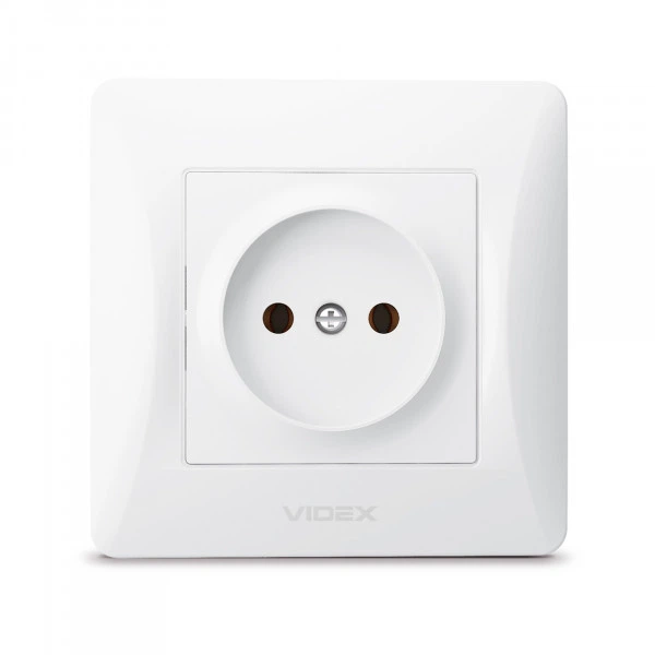 Розетка одинарная белая VIDEX BINERA VF-BNSK1-W - Фото 2 Розетка одинарная белая VIDEX BINERA VF-BNSK1-W - изображение 2