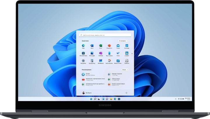 Laptop Samsung Galaxy Book4 360 (NP750QGK-K1DX) Gray - obraz 2