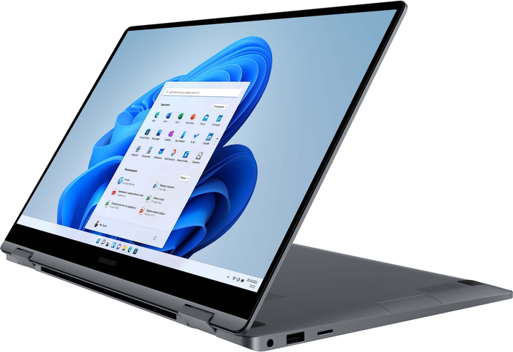 Laptop Samsung Galaxy Book4 360 (NP750QGK-K1DX) Gray - obraz 5