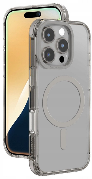 Панель AMAZINGthing Omni Mag Case для Apple iPhone 16 Pro Max Grey (4896238000211) - зображення 1