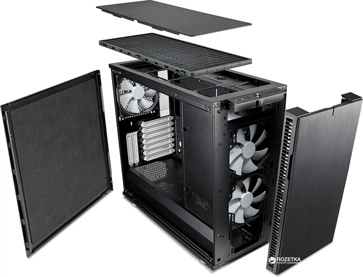 Корпус Fractal Design Define R6 Black (FD-CA-DEF-R6-BK) - зображення 19